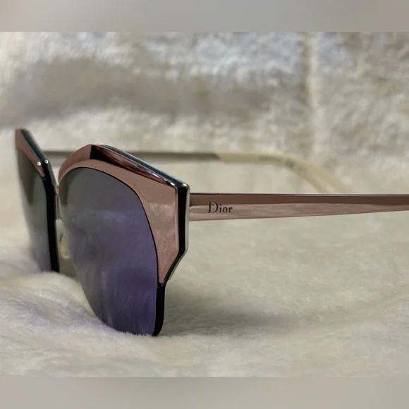 DIOR MIRRORED SUNGLASSES, 124TE - Picture 4 of 16